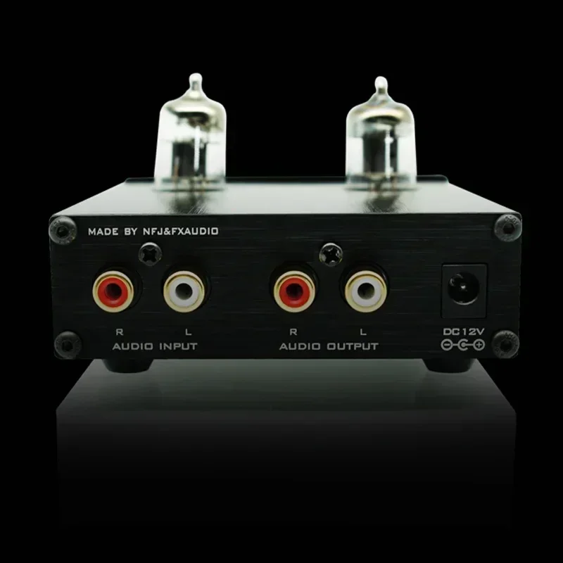 2020 FX-AUDIO tube-01 (6j1) tube-03 (6k4) hifi 2.0 portátil tubo de sintonia pré amplificador dac decodificador de áudio digital dc12v/1a adaptador