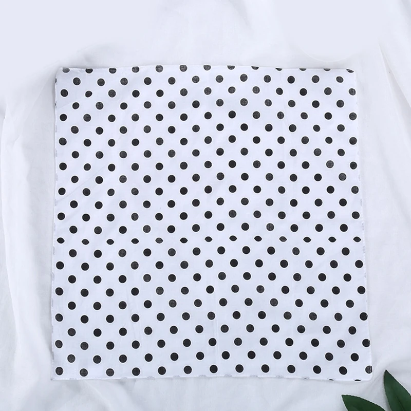 Pañuelo Polka Vintage Algodón Unissexo - alternate angle