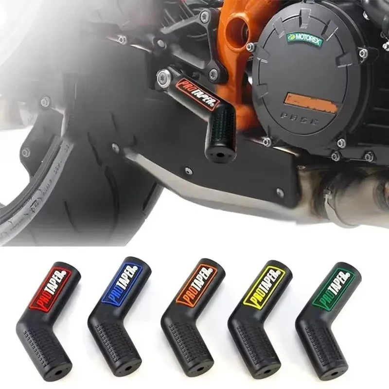 Universal Motorcycle Shift Protector Gear Lever Boot Shoe Cover Case Gear Shift Shifter Rear Brake Lever view 5