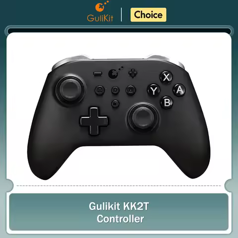 GuliKit KK2T Controller for PC Switch MacOS Windows iOS Android Steam Deck Gamepad TMR Joystick Hall Effect Trigger Game Control