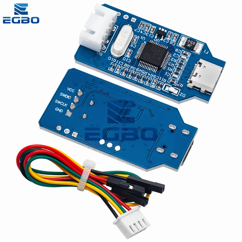 1 ~ 10 قطعة متوافقة مع j-link OBS ARM محاكاة مصحح الأخطاء SWD مبرمج STM32 تحميل Jlink الجيل V8