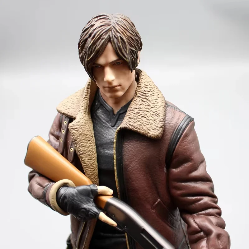 

Leon Zombie Hunter Anime Action Figure Large Gk Statue Collectible Model Toy Desktop Decoration In Stock Toys Gift