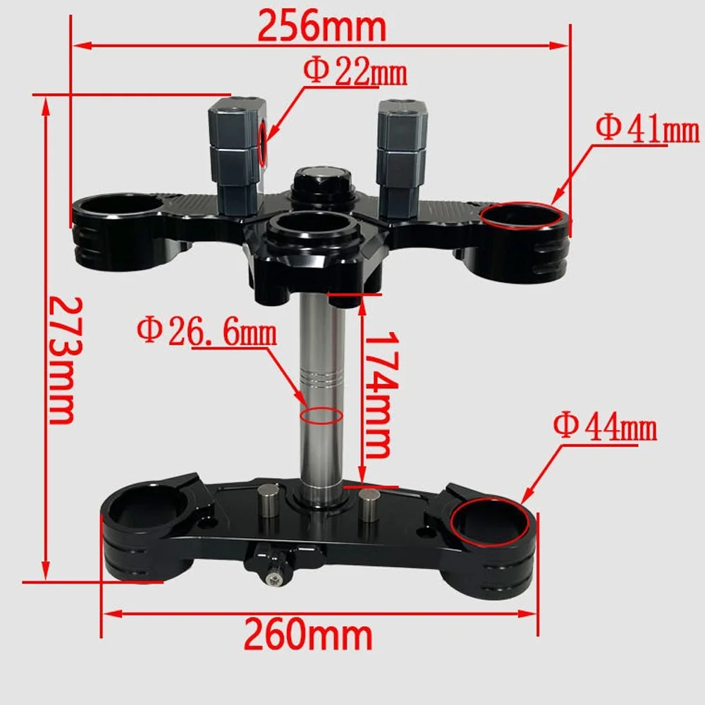 FOR Honda MonKey 125 MonKey125 Motorcycle Front Fork Triple Tree Front End Upper Top Clamp