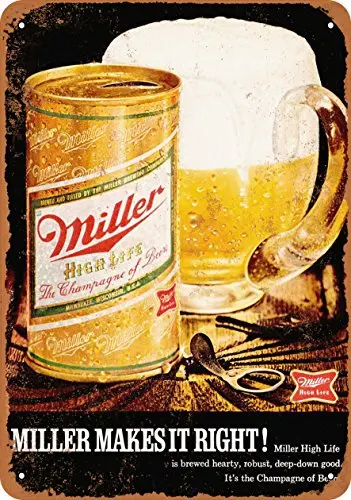 1pcs,Metal Sign - 1971 Miller Beer - Vintage Look