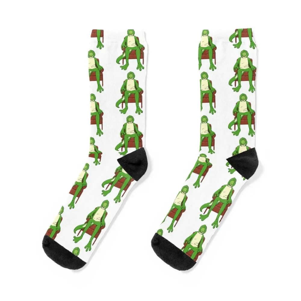 Therapy Gecko Podcast Bundle Socks men cotton high quality cartoon Socks Male Women's