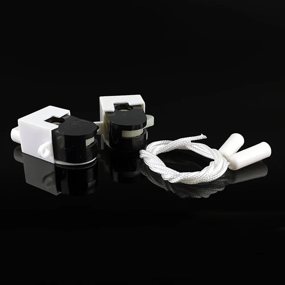 

2Pcs Pull String Switch for Light Fixtures Universal Wire Cord Lamp Accessories Manual on for Ceiling Wall Lamp