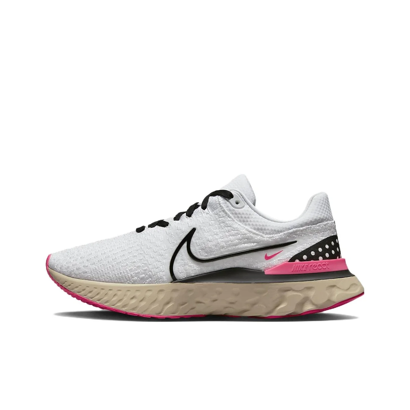 

Nike React Infinity Run Flyknit 3 White Hyper Pink DH5392-101