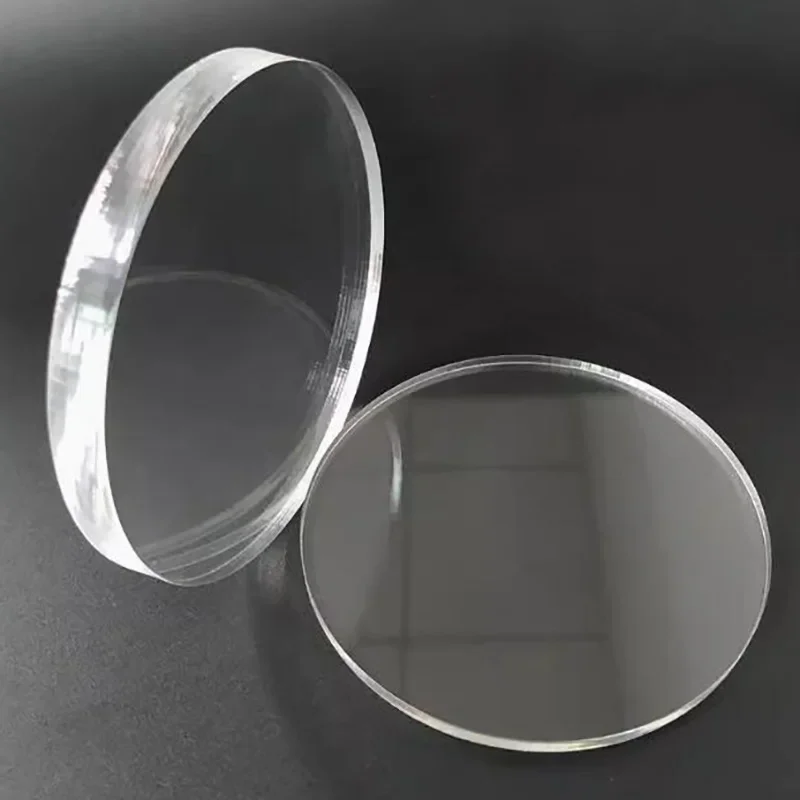 Round Clear Acrylic Display Board Plate