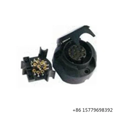 

12V 13P Trailer Socket Plug Truck Trailer Accessories Heavy Duty Connector for Vehicles