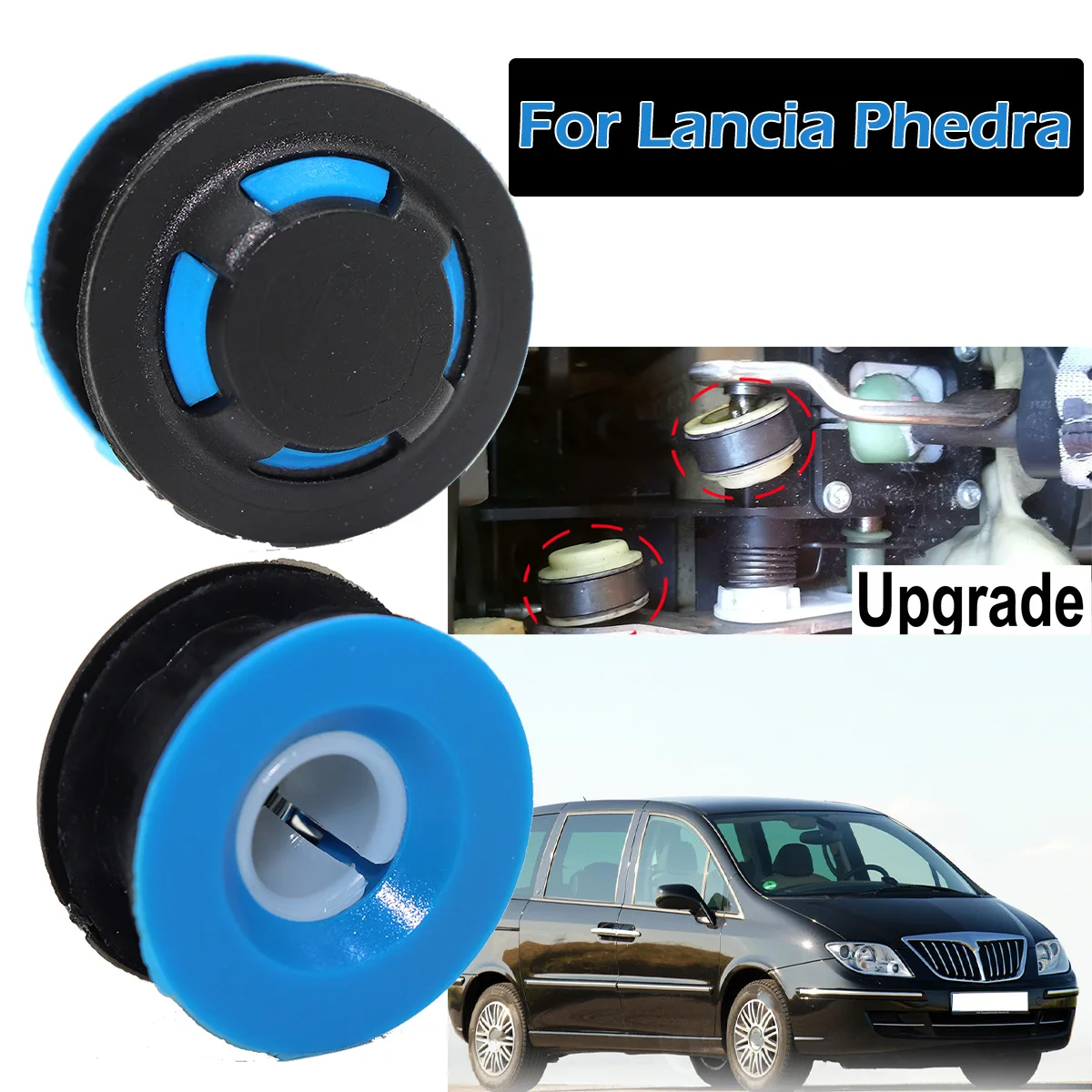 

2kit Manual Transmission Gear Shift Cable Linkage End Rod Bushing Replacement part For Lancia Phedra 2002 2003 2004 2005-2014