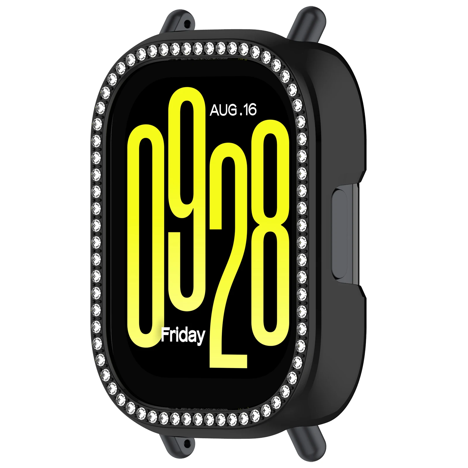 Hohle Diamant-PC-Schutzhülle für Redmi Watch 5 6 Active 5 6 Lite Zubehör, Rundum-Bumper-Rahmen-Schale, Abdeckung für Redmi Watch 5 Active – Detail 1