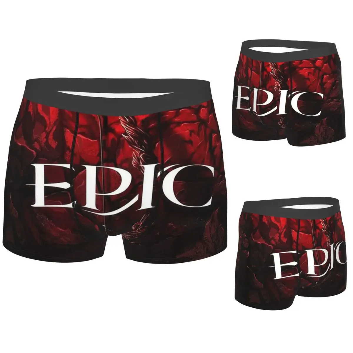 

Boxer Underpants Shorts Epic The Musical The Ithaca Saga Panties Male Comfortable Underwear for Homme Man Boyfriend Gifts