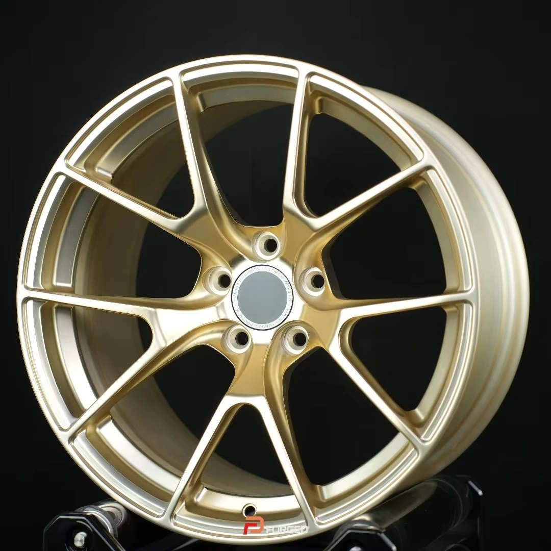 

Golden Color Exactly Fit for Worldwide Car Powerful Style Car Wheels for Rims 5x112 18 19 20 21 22 Inch Passenger Car Wheels