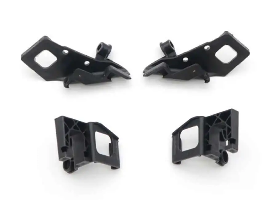 For Audi TT 2008 2009 2010-2014 Car Accessories Headlight Repair Kit Repair Claws Black Light Stand Plastic Fixed Corners