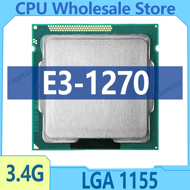 Xeon E3-1270 E3 1270 3.4 GHz Quad-Core CPU Processor 8M 80W LGA 1155