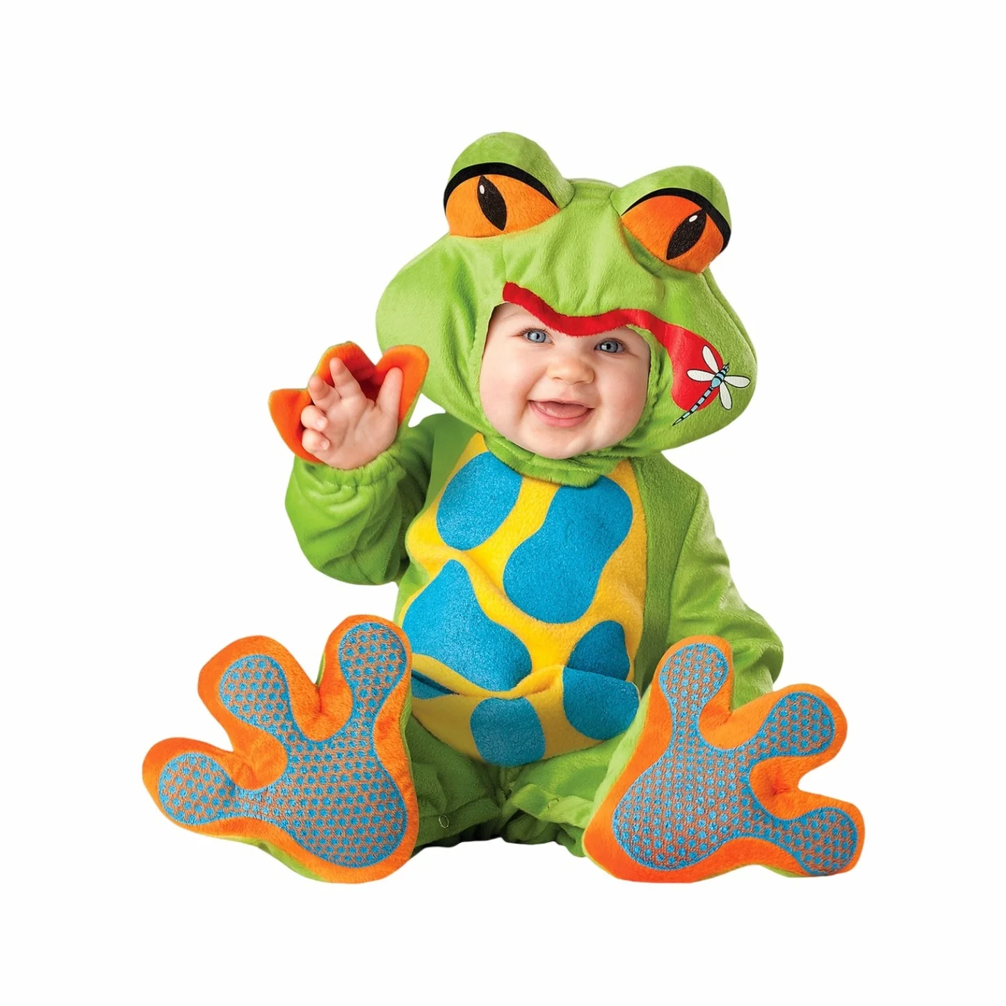 

Purim Halloween Toddler Animal Frog Watermelon Mouse Costume Plush Onesie Hooded Hat Baby Party Festival Clothing Set