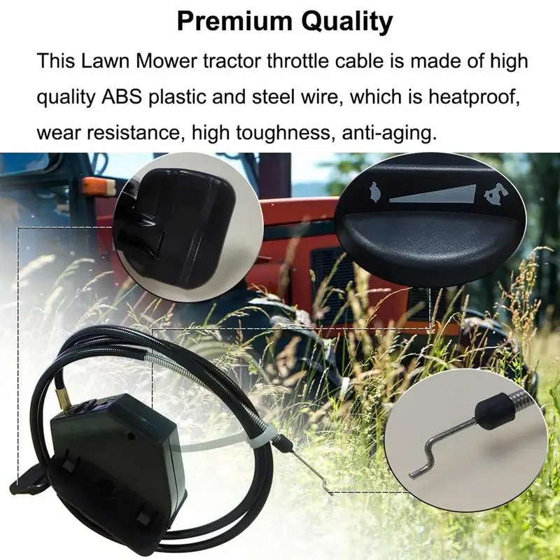 05098A 05098B 05098C Throttle Choke Cable Control Lawn Tractor Throttle Control Cable 946/746 Model Lawn Tractor Choke Supplies