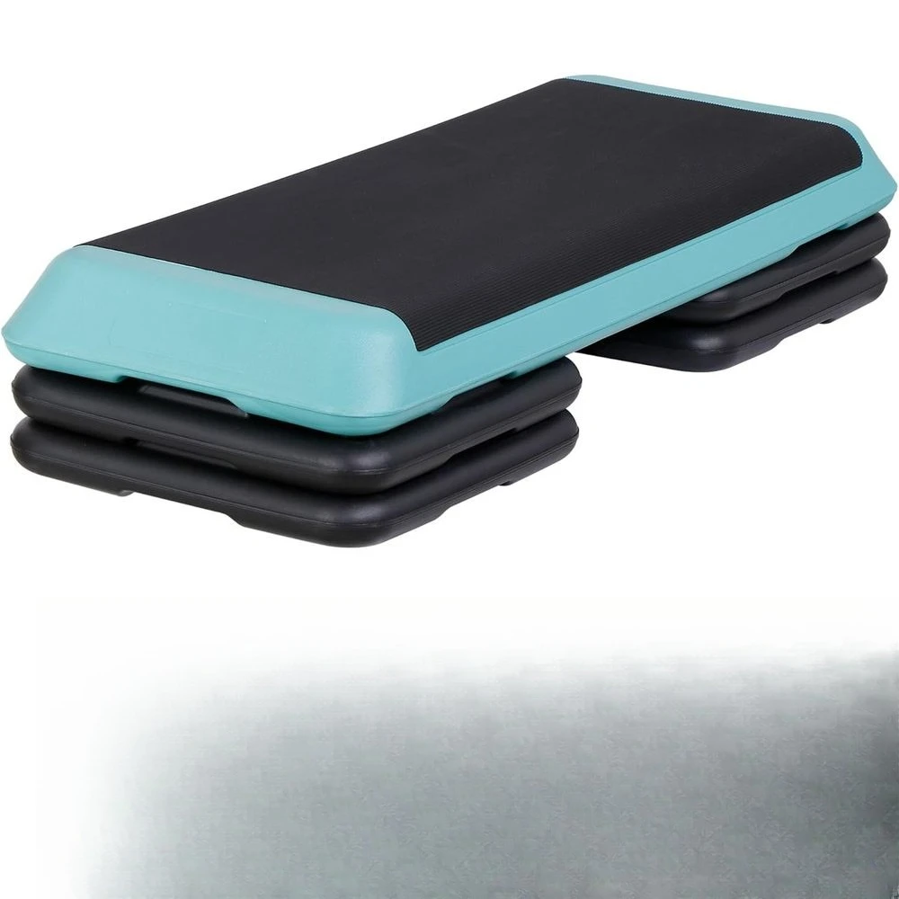 

4-Level Adjustable Exercise Stepper with Non-Slip Surface for Home Gym Training
