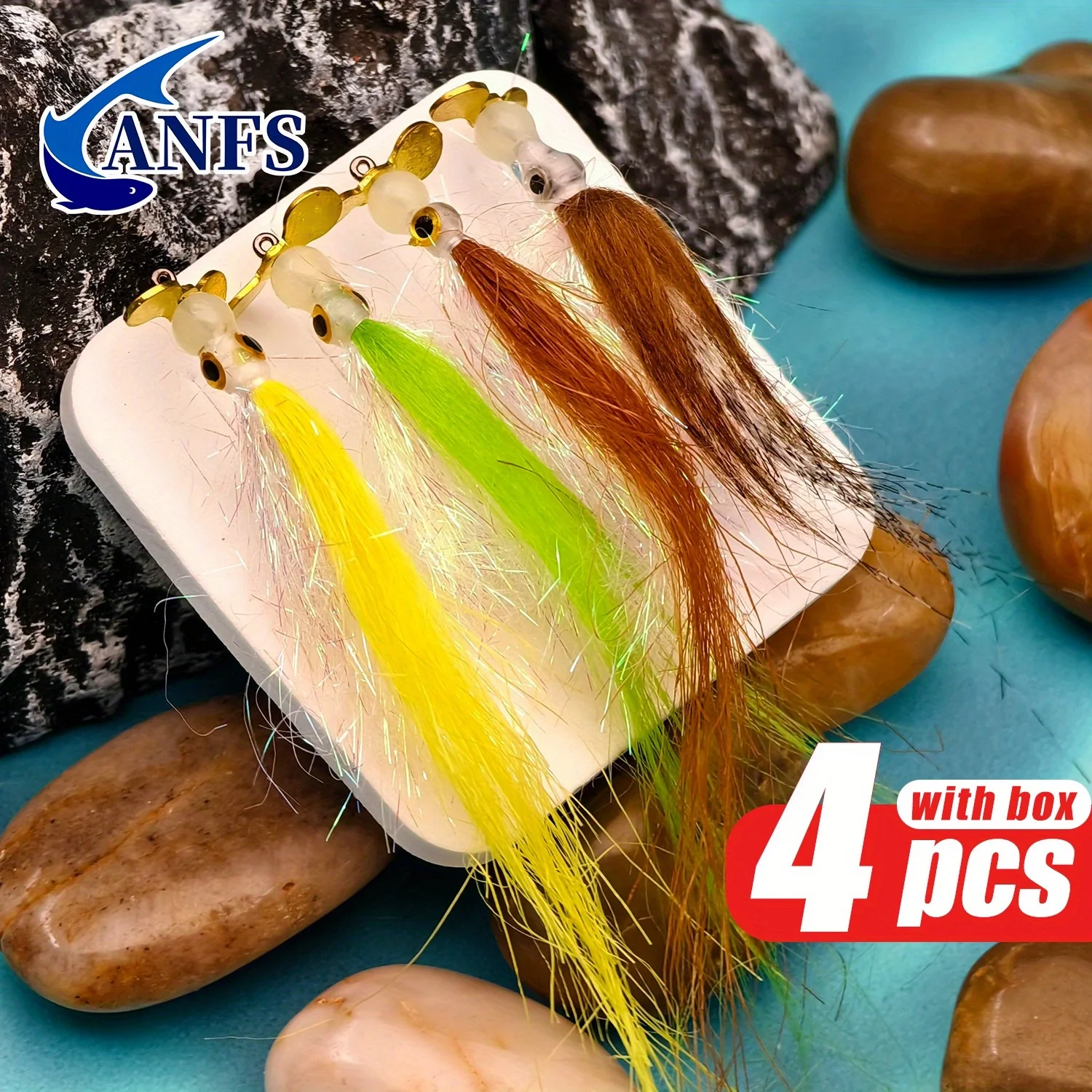 Anfs 4Pcs Hand Made…