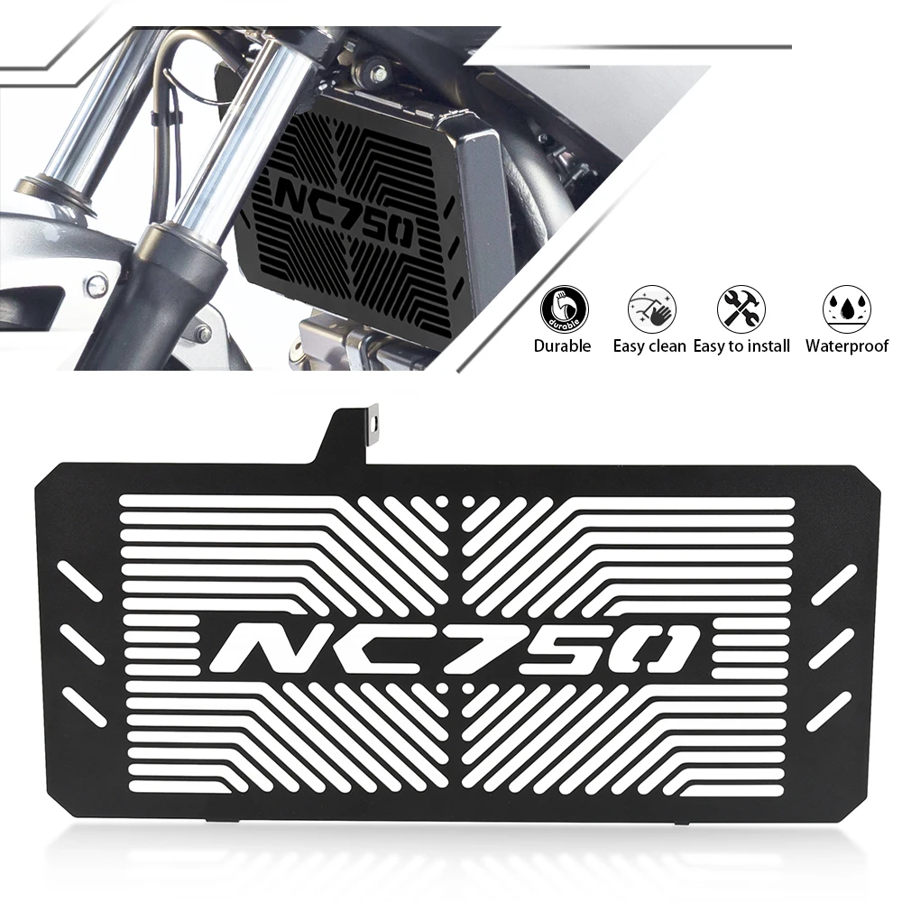 

For HONDA NC750 NC750S NC750X NC 750S/X NC700 2014-2022 Radiator Guard Grille Cooler Cooling Cover Protection Motorcycle 2023