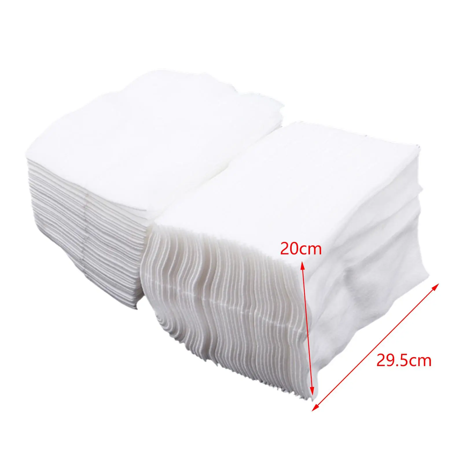 100Pcs Electrostatic Paper Disposable Dusting Cloths Portable Clean Cloths Replacement Mop Head Cloth for Bathroom Household