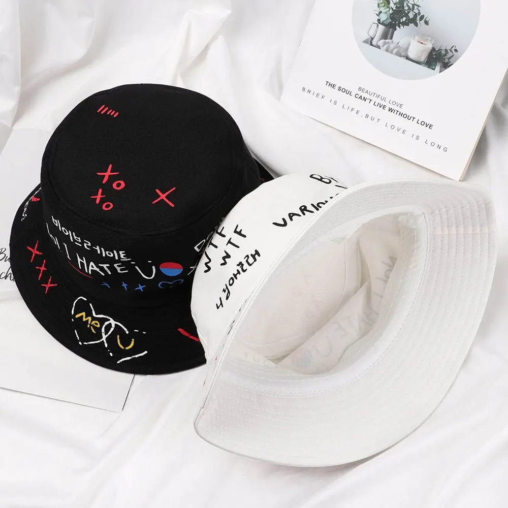 Panama Summer Fishing Fisherman Hat Harajuku Bucket Hat Hip Hop Cap