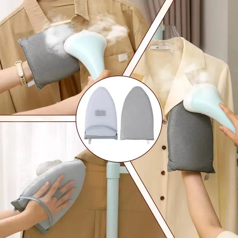 1-4pcs  Washable Ironing Board Mini Anti-scald Gloves Iron Pad Cover Heat-resistant Stain Resistant Ironing Mat Mini Press Stool