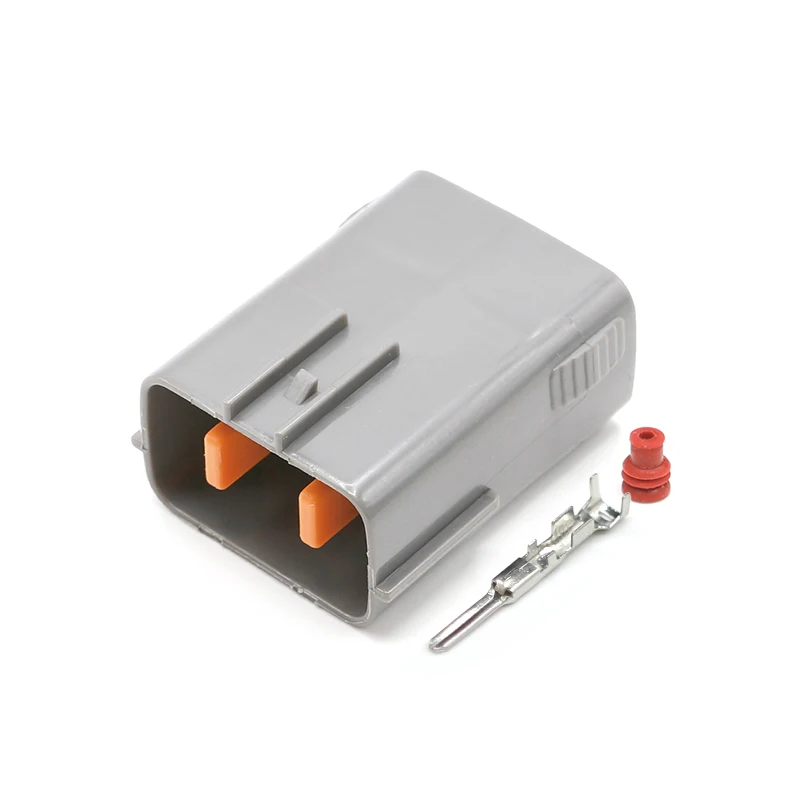 1Set  6195-0054  Male Connector  8Pin  Fog Light Plug Auto Waterproof Plug Sensor Connector  Additional Terminal and Seal