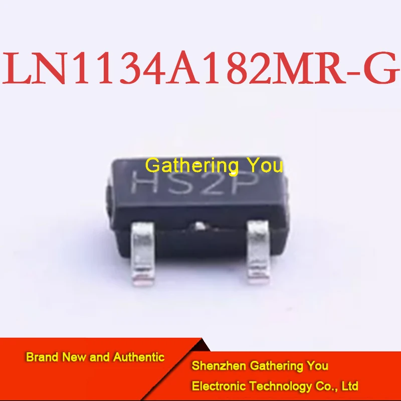 LN1134A182MR-G SOT23-5ที่แตกต่างกันต่ำชิปตัวควบคุมเชิงเส้นแรงดันไฟฟ้าของแท้ใหม่เอี่ยม