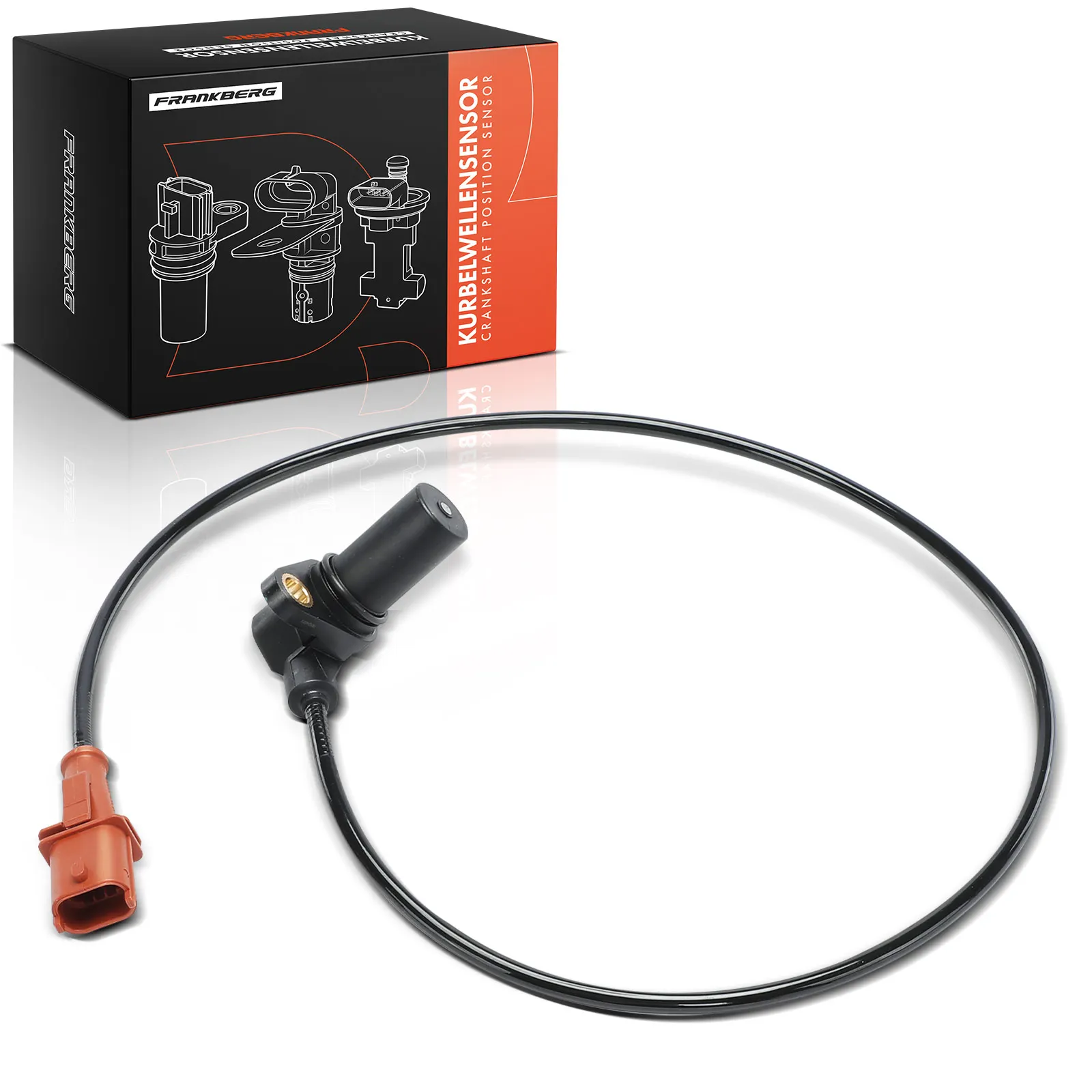 Frankberg 1x Kurbelwellensensor Impulsgeber für Fiat Bravo Marea Lancia Kappa Alfa Romeo 145 46469866 60814589 46470477