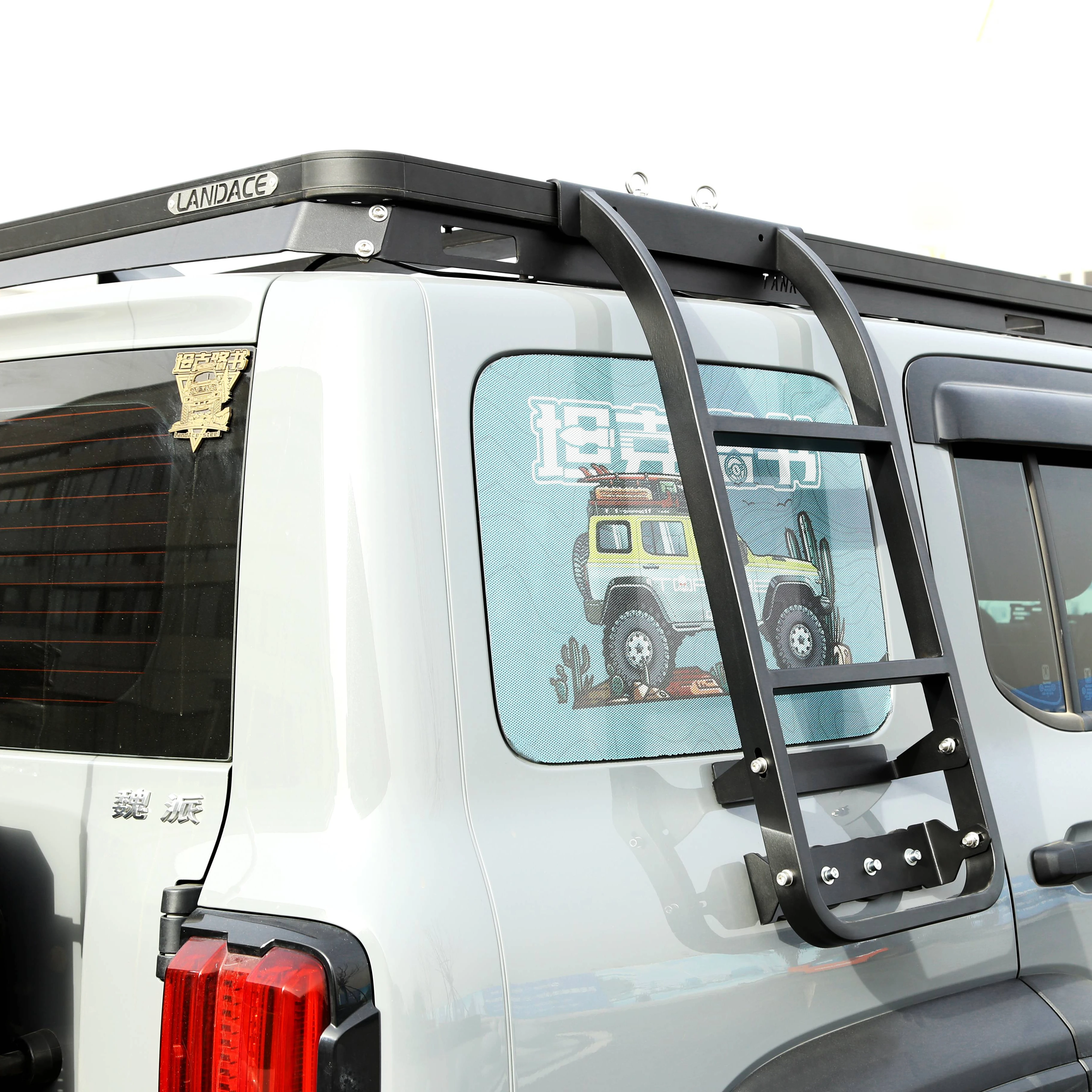 

НОВЫЙ WEY tank 300, новый дизайн 4x4, аксессуары, комплект для модернизации боковой лестницы, боковая лестница