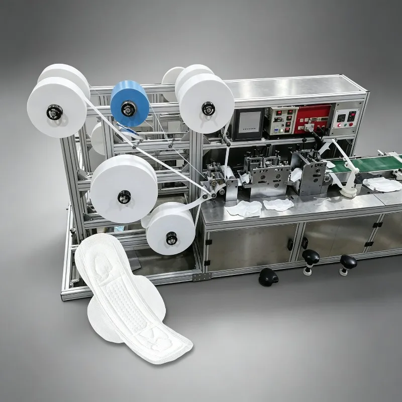 Eco-Friendly Sanitary Pad Production Machine | Full Servo Automatic Napkin Making Line | OEM Private Label Customizable