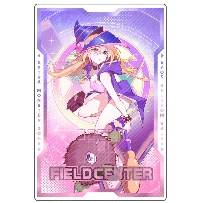 Yugioh Field Center Cards TCG Labrynth Black Magician Girl Traptrix Sky Striker Ace Anime Game Acrylic Card Partition Toy Gift - view 5
