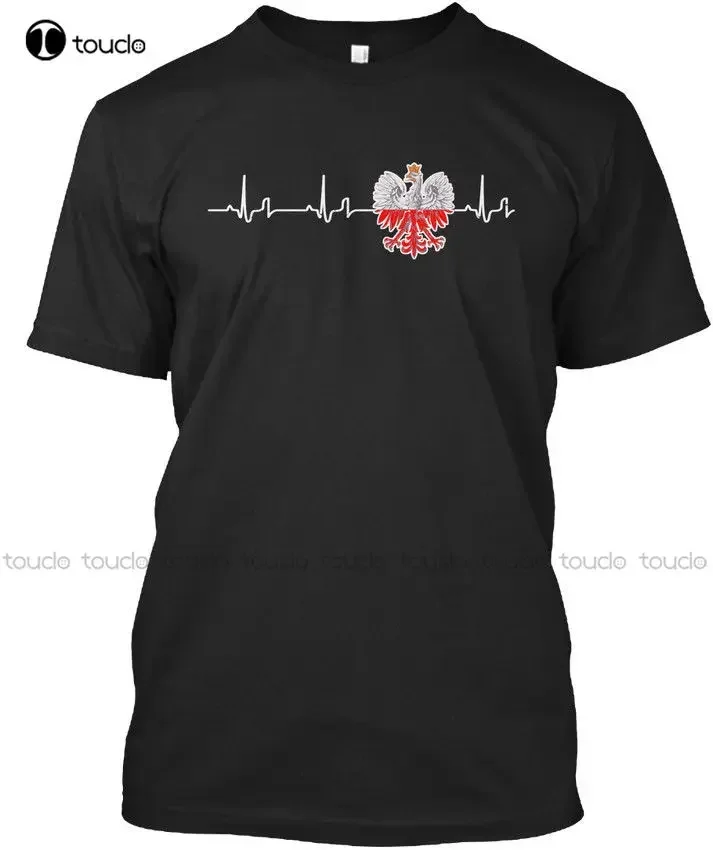 New Fashion Cool Casual T Shirts Fashion Summer Paried Tshirts Heartbeat Polen Stylisches Basketballer T Shirts