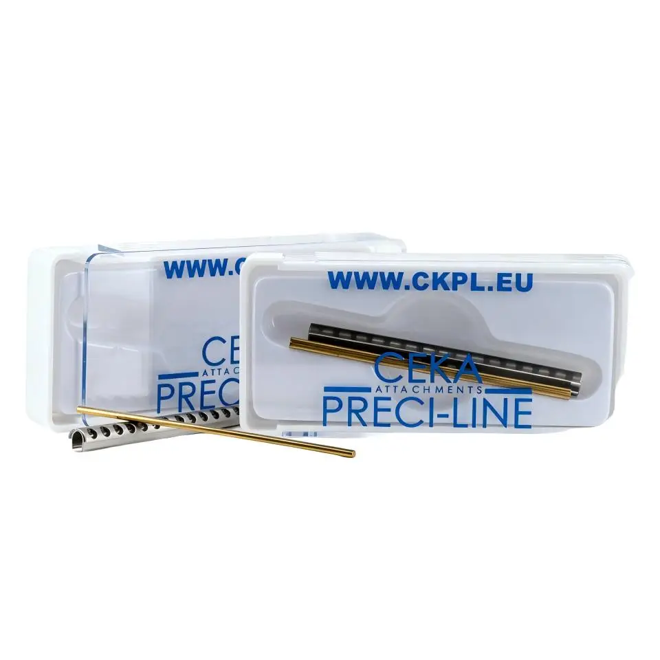 CEKA PRECI-LINE Compatible Dental U-Shape Bar Clip Attachment Set Universal Precision Rider Bar System for Dental Technician Lab