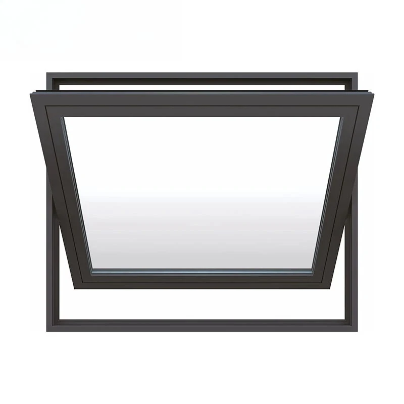 

Electric Automatic Thermal Break Aluminum Office Pivot Window Louver Curtain Type Vertical Opening