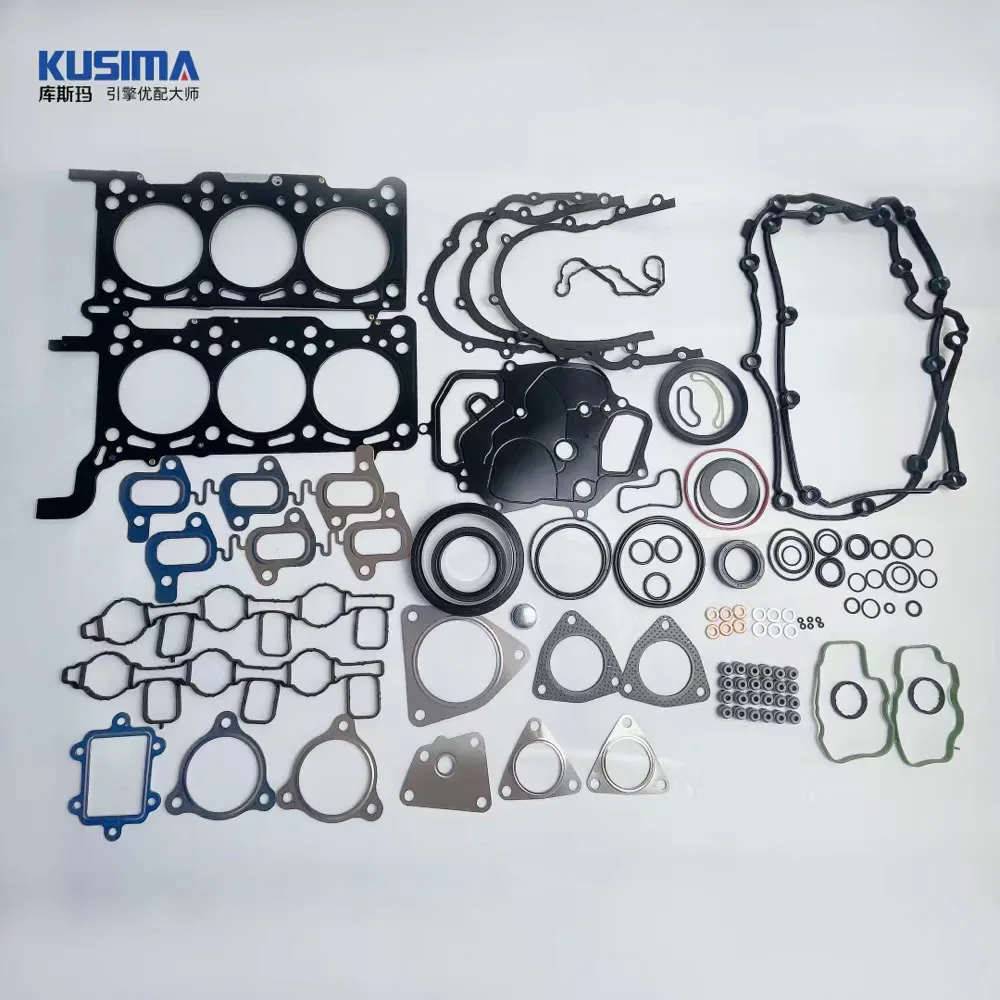 

NEW Auto Spare Parts Head Gasket Rebuilding Kit Repair Cylinder Set for Audi A4 A5 Q7 VW Touareg VR6 3.0T Diesel Engine CAS