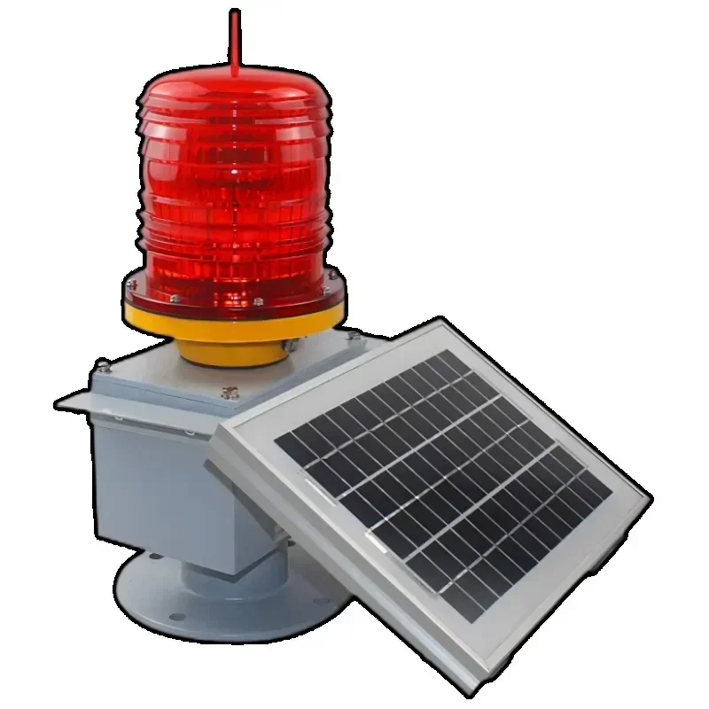 

15W 20W Solar double aviation obstruction lights solar lighting for airport IP66 Solar Aviation