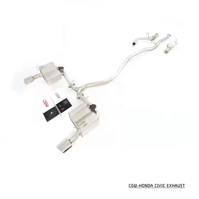 

Latest Product Sound Exhaust Muffler Piping System For Honda Civic 11th Gen 2021