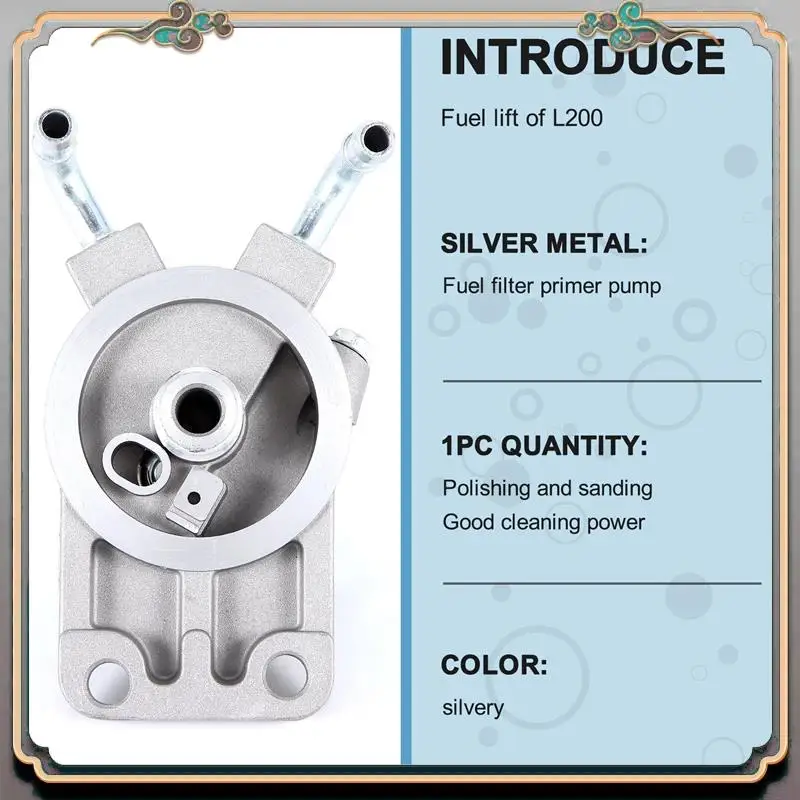 

Reliable-Fuel Lift Pump Filter Head MB129677 For Mitsubishi Delica Pajero Shogun L200