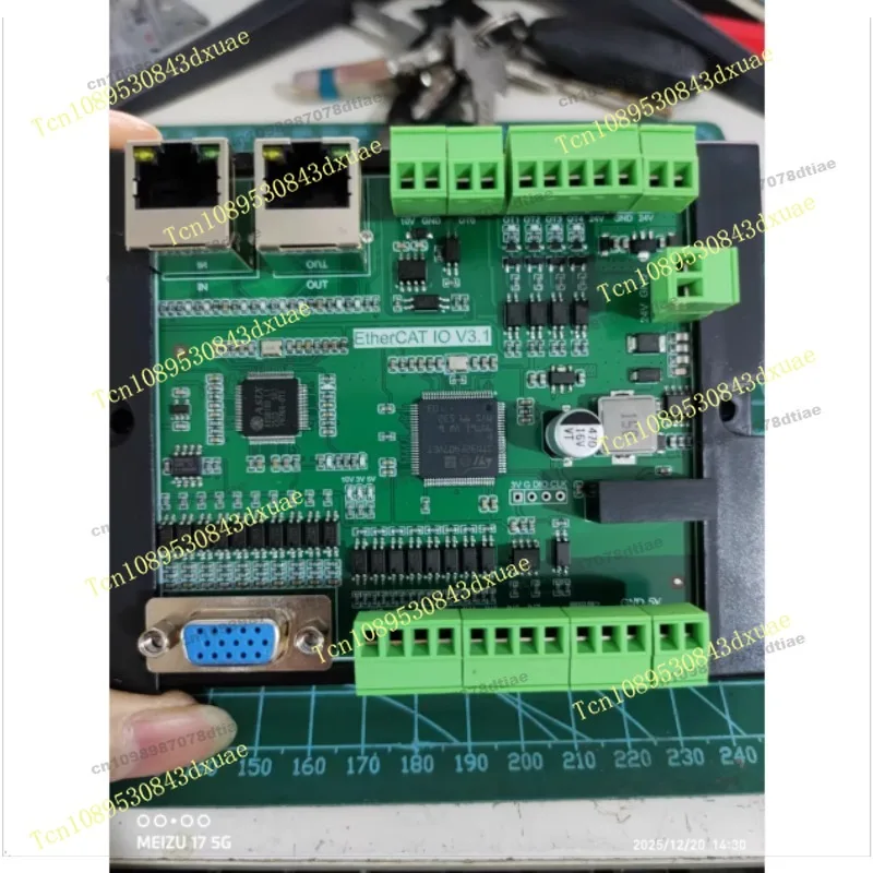 LinuxCNC EtherCAT IO Module with STM32 + AX58100 Solution