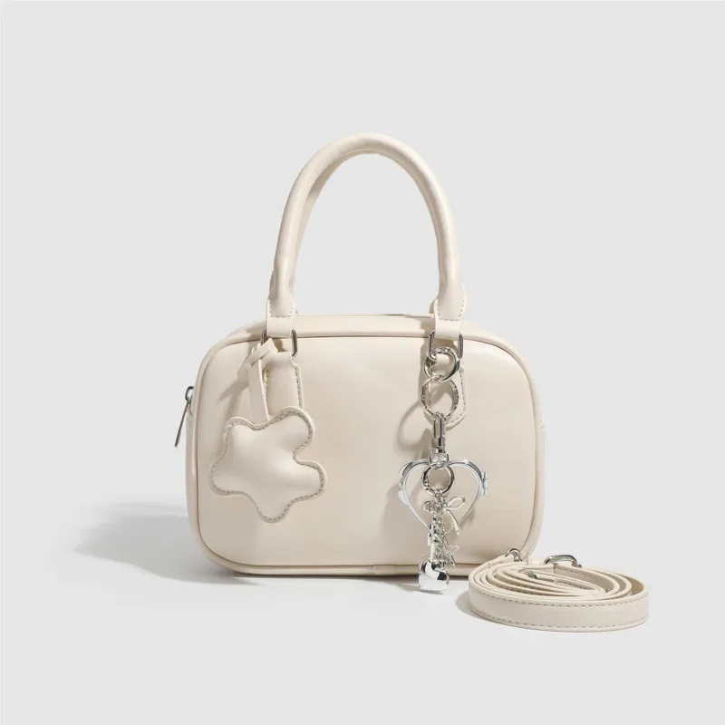 

JIAERDI Japanese Design White Shoulder Bag Women Cute Spring Summer 2025 New Vintage Handbag Ladies Shoulder Crossbody Bag Y2k