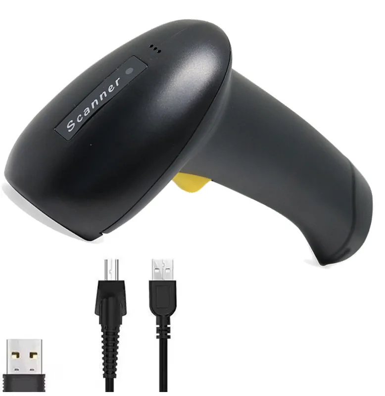 

Wireless Bluetooth 2D QR Barcode Scanner Bar Code Reader for Mobile Payment Store Supermarket