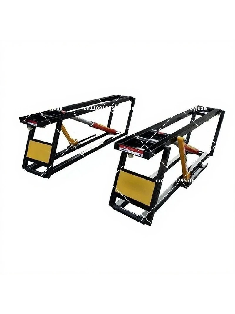 Low Profile Portable Scissor Car Lift for Auto Repair Shop, Quick Mobile Vehicle Lift Platform