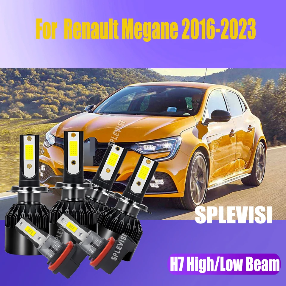 

Get the Showroom Shine with H7 477 H11 LED White Headlight Fog Bulbs For Renault Megane 2016 2017 2018 2019 2020 2021 2022 2023