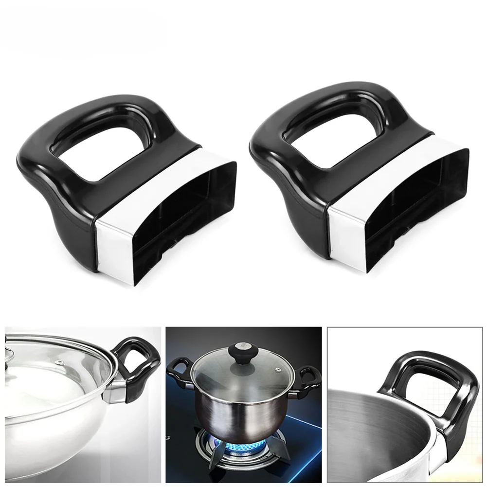 

Side Handles Bakelite Pot Ears Kitchen Cooking Tool Anti-scalding Pot Steamer Cookware Kitchen Accessories Corrosion Resistance