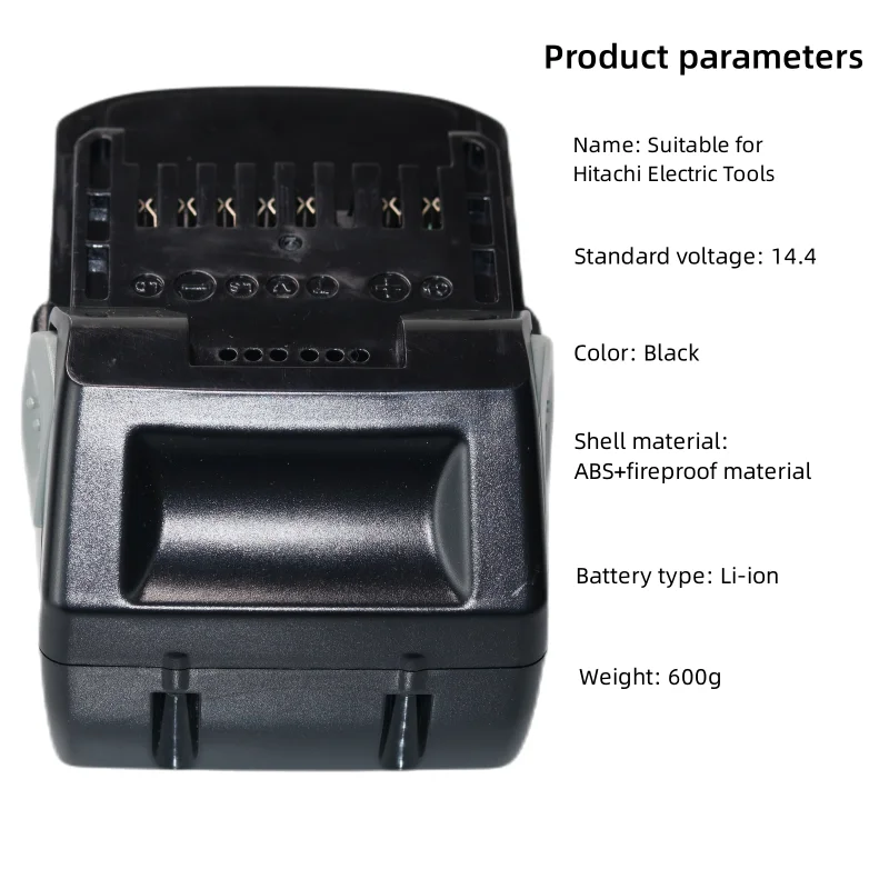 For Hitachi 14.4V 4.0/6.0/8.0Ah Battery Rechargeable Tool BSL1430 CJ14DSL BSL1440 CR14DSL BSL1415 DDS14DSL