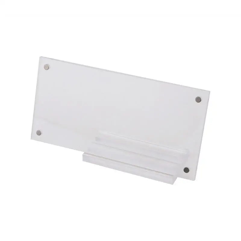 Cadre d'affichage de billets de banque de bureau, cadre de support de collecte de monnaie en papier Transparent pour collectionneurs, protecteur de billets, décoration de la maison