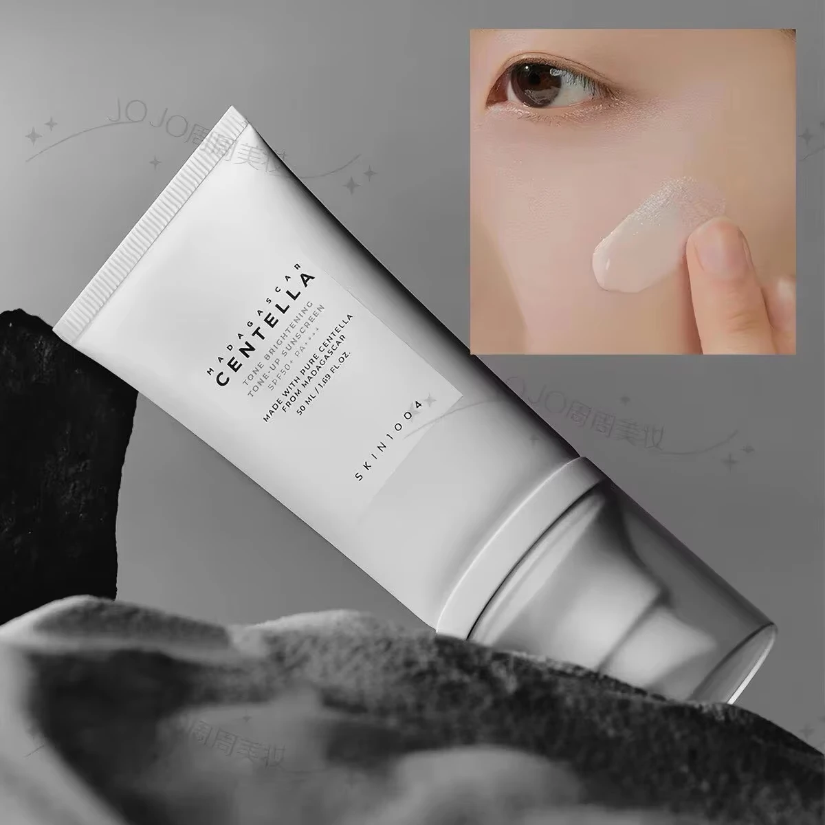 SKIN1004 Centella Hyalu Cica Water Fit Sun Serum SPF50 PA++++ 50ml Serum Like Texture Non Greasy Dewy Finish Korean Skincare