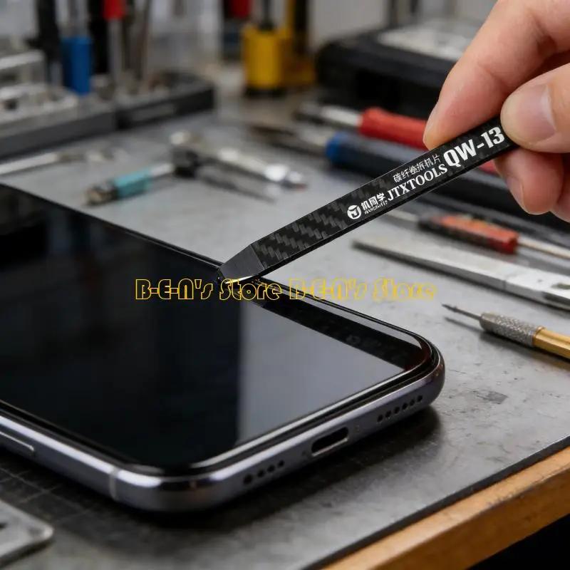 

Y1AD Carbon Fiber Pry Tool Digging Disassembly Tool For Phone And Computer